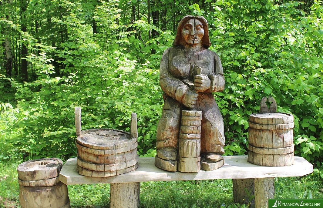 Figura z drewna Wołtuszowa